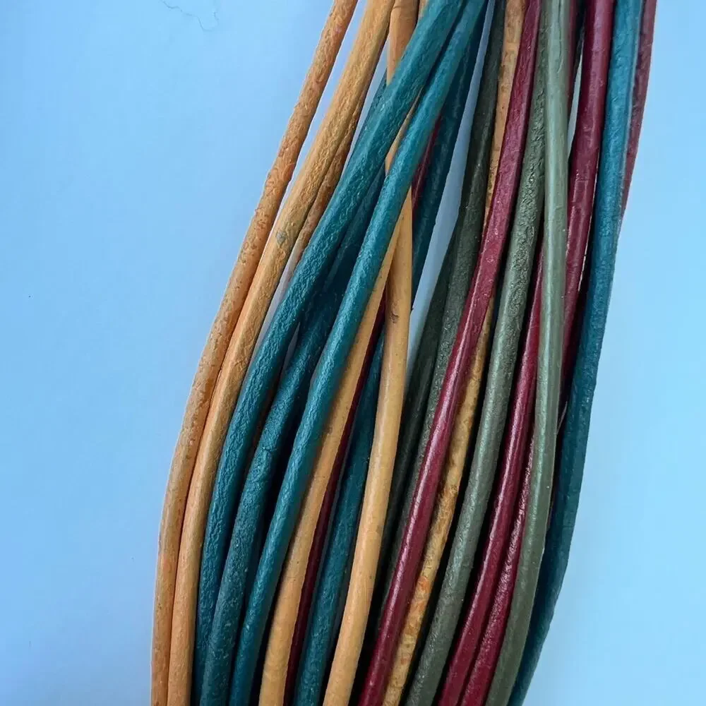 Necklace, multi strand, multi colored, gold leaf pendent. women's
